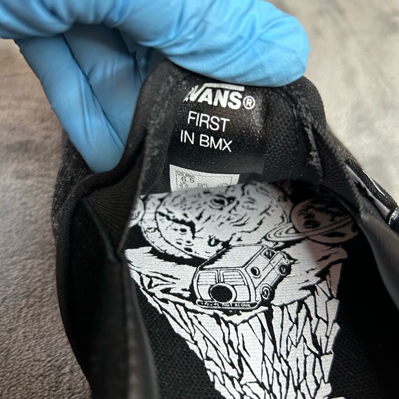 Vans BMX Slip On Fast and Loose Black Men Size 6.5, equivalent to Women Size 8 - Picture 10 of 13